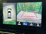 【全方位モニター用カメラ】専用のカメラにより、上から見下ろしたような視点で360度クルマの周囲を確認することができます☆死角部分も確認しやすく、狭い場所での切り返しや駐車もスムーズに行えます。