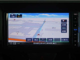 ナビゲーションを装備。タッチパネル式で使い易く、お出かけも楽々です♪
