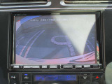 バックカメラ付き。映像をディスプレイで確認しながら車庫入などができ大変便利です。