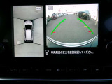 アラウンドビューモニター。空の上から見下ろすような視点でスムース駐車。