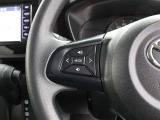 ステアリングスイッチ装備!運転しながら手元でオーディオの操作ができます。