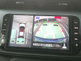 純正9インチメモリ―ナビにはアラウンドビューモニターが連動しています