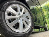 【純正14インチアルミホイール】外観にマッチした純正アルミホイールを装着しております。各種社外アルミホイールや、スタッドレスタイヤも取扱いしております。是非ご相談ください♪