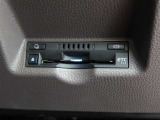 ETC車載器付きです。高速道路の料金所もスムーズに通過できます。