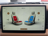 【シートヒーター&クーラー】フロントシートに3段階調節が可能なシートヒーター&クーラーが内蔵されております。季節を問わず重宝するオプション装備です。