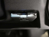 ETC車載器付きです。高速道路の料金所もスムーズに通過できます。