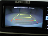 バックモニター付きで、駐車時も安心です。