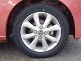 【タイヤ】 【純正14インチアルミホイール】《155/65R14》専用のアルミなのでお車のイメージぴったりですね!