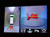 バックガイドモニターを装備しています、車庫入れもラクラクです。パノラミックビューモニターを搭載しています、上からの画像も表示されます。