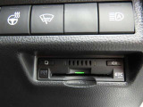 ETC車載器付きです。高速道路の料金所もスムーズに通過できます。