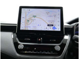 大画面10.5インチの大きく鮮明な地図と高コントラストの美しい映像がご覧いただけます。