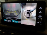 バックカメラもあるので後退時も安心です。視点も切り替えができて便利です。