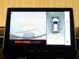 バックモニター&パノラミックビューで車庫入れや駐車もラクラク♪※あくまでも補助的な装置なので目視確認もお忘れなく!