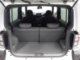 広々としたラゲージスペースを備えています。大きなものや長さのある荷物もしっかりと積み込めます。