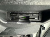ETC車載器付きです。高速道路の料金所もスムーズに通過できます。