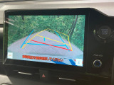 【バックカメラ】駐車時に後方がリアルタイム映像で確認できます。大型商業施設や立体駐車場での駐車時や、夜間のバック時に大活躍!運転スキルに関わらず、今や必須となった装備のひとつです!