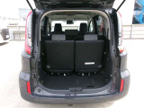 ラゲッジスペースは十分な広さを確保しています。日常のお買い物にも大活躍!積み下ろしも楽々ですよ。
