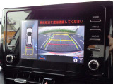 バックモニター、パノラミックビューモニター搭載車!目視しづらいクルマの周囲をぐるりと見渡せ、しっかり確認ができます。