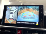 【パノラミックビューモニター】専用のカメラにより、上から見下ろしたような視点で360度クルマの周囲を確認することができます☆死角部分も確認しやすく、狭い場所での切り返しや駐車もスムーズに行えます。