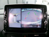 アラウンドビューモニター!空から見下ろしているかのような映像を映し出します。駐車時には安心ですよね♪
