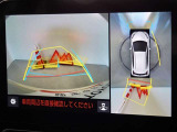 バックガイドモニターを装備しています、車庫入れもラクラクです。パノラミックビューモニターを搭載しています、上からの画像も表示されます。