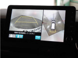 ◆全周囲カメラシステム◆運転席から見えにくい後方などをナビ画面で確認でき運転を支援するシステムです!