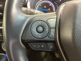 ステアリングにオーディオ操作スイッチが付いています。オーディオ画面に直接タッチしなくても操作が出来ますので、運転に集中できます。