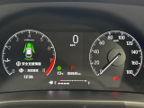 視認性の高いメーター回り。いろいろな情報も表示されます。