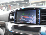 車庫入れの時に大変便利なバックカメラが付いています。後の映像が画面で見れますので安心ですよ。