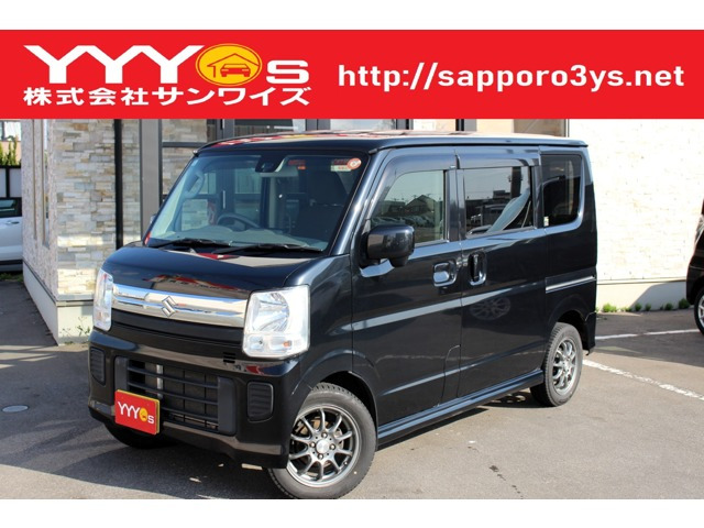 エブリイワゴン JPターボ 4WD 1オーナー・ユーザー買取直販・衝突軽減機