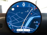 MINIナビゲーション 円形有機ELセンターディスプレイ