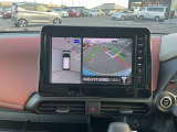 アラウンドビューモニター装備で、バックや縦列駐車の際に上から見た映像があなたをサポート!