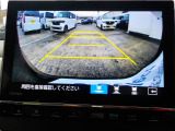 駐車するとき、後ろのスペースがどれくらいあるかわからず、うまく停められない・・なんてことを防ぐ、バックカメラを装備!