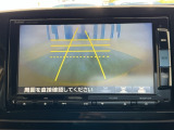 バックカメラ付きで後方の確認も安心です!スムーズな駐車・車庫入れをサポートいたします!