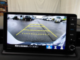 後方確認はバックカメラにお任せ♪後退時に便利で、駐車が楽になります♪