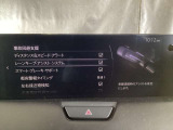 ハンドル操作をアシストすることにより車線からの逸脱回避を支援します。