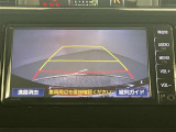 バックガイドモニターで、後方を確認しながら安心して駐車することができます。運転初心者も熟練者も必須の機能ですよ!