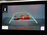 バックガイドモニターを装備しています、車庫入れもラクラクです。