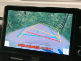 【バックカメラ】駐車時に後方がリアルタイム映像で確認できます。大型商業施設や立体駐車場での駐車時や、夜間のバック時に大活躍!運転スキルに関わらず、今や必須となった装備のひとつです!