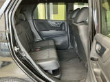リアシートも広々としていて、座りやすいです。