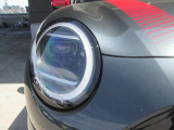 LEDヘッドライト装備。