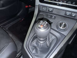 6速マニュアルトランスミッション!
