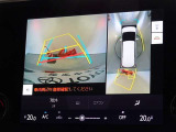 バックガイドモニターを装備しています、車庫入れもラクラクです。パノラミックビューモニターを搭載しています、上からの画像も表示されます。