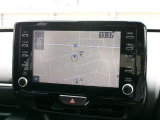 標準装備のディスプレイオーディオ付きです。ナビゲーション機能を装備しています。