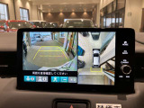 マルチビューカメラシステムにより、後退時の安全な運転をサポートします!