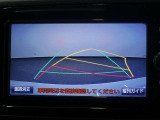 バックモニターで、後方を確認しながら安心して駐車することができます。運転初心者も熟練者も必須の機能ですよ!