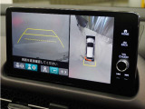 ◆全周囲カメラシステム◆運転席から見えにくい後方などをナビ画面で確認でき運転を支援するシステムです!