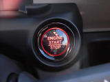 エンジンON/OFFはワンプッシュで可能な「プッシュ式エンジンスタート/ストップスイッチ」です!操作も簡単です♪
