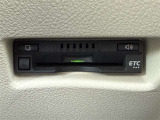 ETC車載器付きです。高速道路の料金所もスムーズに通過できます。