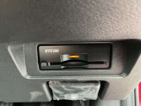 ETCがあればスムーズに料金所を通過できます。ビルトインタイプですっきりとおさまっております。